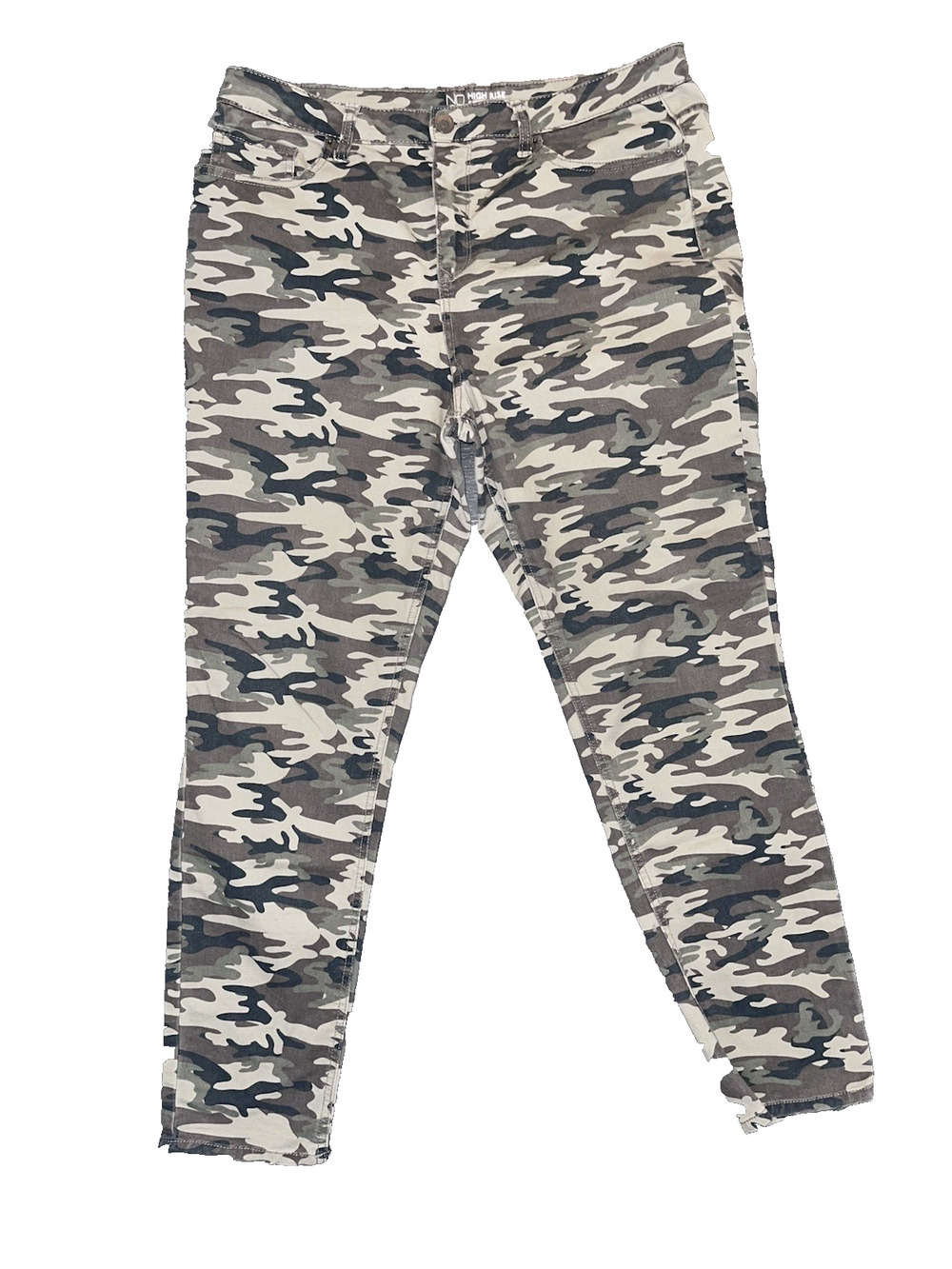 NO Boundries Junior Camo Army Chino Pants Size 17